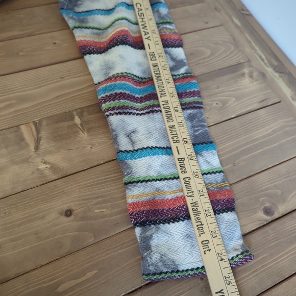 Original Senor Lopez Woven Baja Hoodie Pullover Poncho Surfer Adult SZ M - Picture 7 of 11